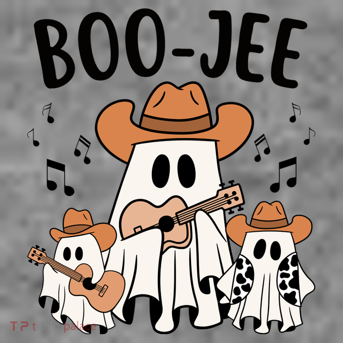 Boo Jee Ghost Funny Halloween Sustainable Beanie