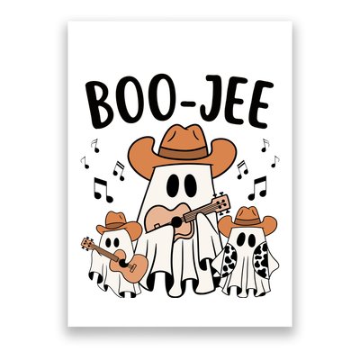 Boo Jee Ghost Funny Halloween Poster