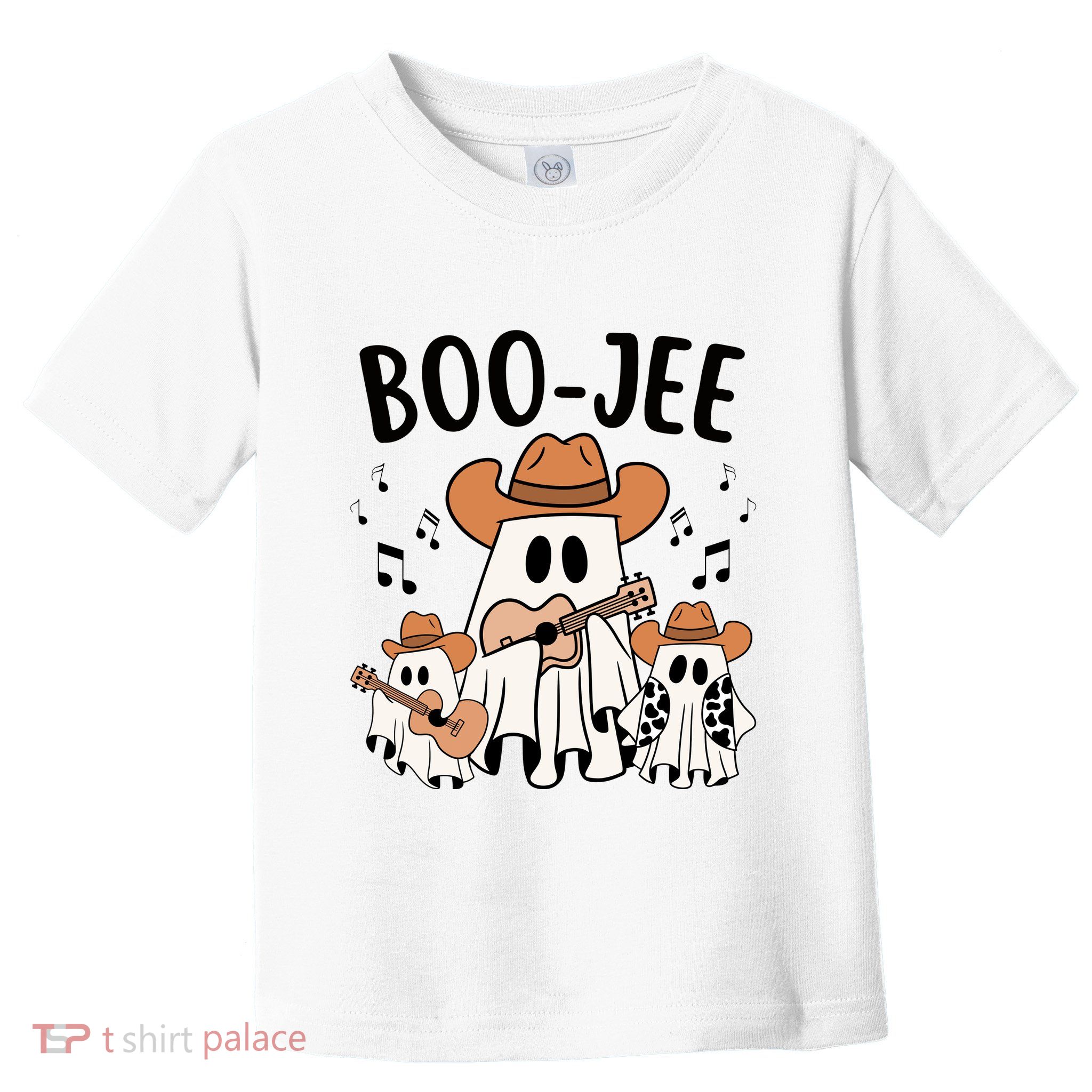 Boo Jee Ghost Funny Halloween Toddler T-Shirt