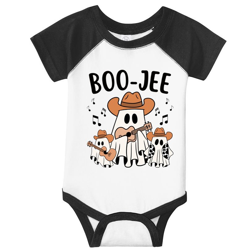 Boo Jee Ghost Funny Halloween Infant Baby Jersey Bodysuit