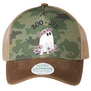 Boo Jee Ghost Funny Halloween Legacy Tie Dye Trucker Hat