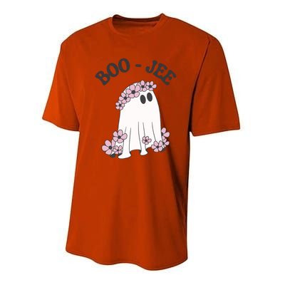 Boo Jee Ghost Funny Halloween Performance Sprint T-Shirt