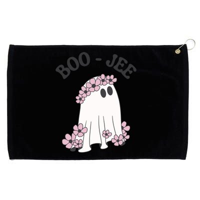 Boo Jee Ghost Funny Halloween Grommeted Golf Towel