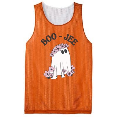 Boo Jee Ghost Funny Halloween Mesh Reversible Basketball Jersey Tank