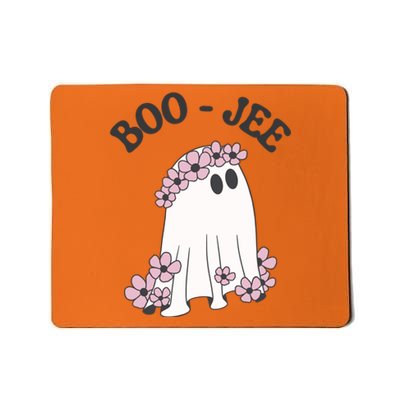 Boo Jee Ghost Funny Halloween Mousepad