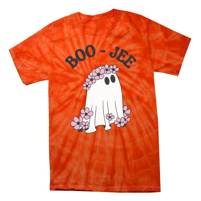 Boo Jee Ghost Funny Halloween Tie-Dye T-Shirt