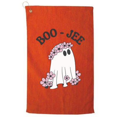 Boo Jee Ghost Funny Halloween Platinum Collection Golf Towel