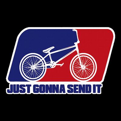 Bmx Just Gonna Send It Bmx Racing Pro Freestyle Bmx Rider T-Shirt