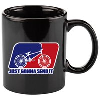 Bmx Just Gonna Send It Bmx Racing Pro Freestyle Bmx Rider 11oz C Handle Ceramic Mug