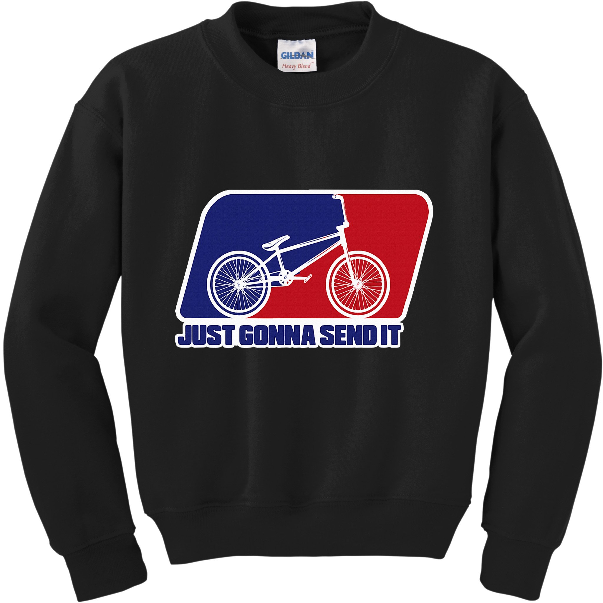 Bmx Just Gonna Send It Bmx Racing Pro Freestyle Bmx Rider Kids Sweatshirt