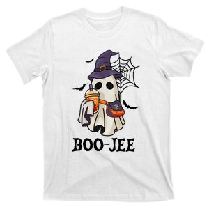 Boo Jee Halloween Spooky Season Cute Ghost Boujee Boogee T-Shirt