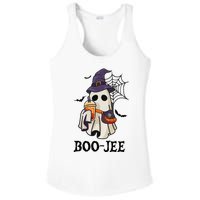 Boo Jee Halloween Spooky Season Cute Ghost Boujee Boogee Ladies PosiCharge Competitor Racerback Tank