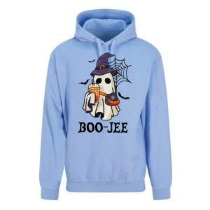 Boo Jee Halloween Spooky Season Cute Ghost Boujee Boogee Unisex Surf Hoodie