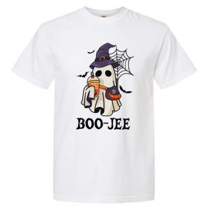 Boo Jee Halloween Spooky Season Cute Ghost Boujee Boogee Garment-Dyed Heavyweight T-Shirt