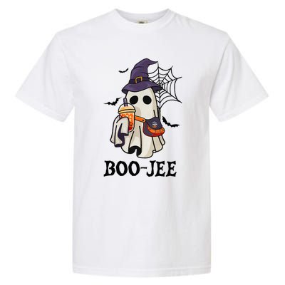 Boo Jee Halloween Spooky Season Cute Ghost Boujee Boogee Garment-Dyed Heavyweight T-Shirt