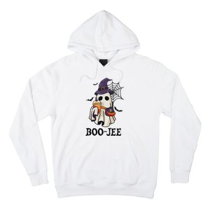 Boo Jee Halloween Spooky Season Cute Ghost Boujee Boogee Hoodie