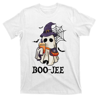 Boo Jee Halloween Spooky Season Cute Ghost Boujee Boogee T-Shirt