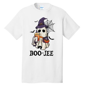 Boo Jee Halloween Spooky Season Cute Ghost Boujee Boogee Tall T-Shirt