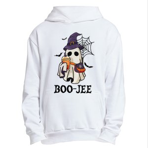 Boo Jee Halloween Spooky Season Cute Ghost Boujee Boogee Urban Pullover Hoodie