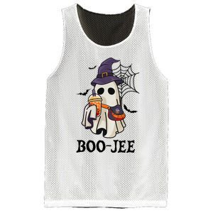 Boo Jee Halloween Spooky Season Cute Ghost Boujee Boogee Mesh Reversible Basketball Jersey Tank