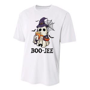 Boo Jee Halloween Spooky Season Cute Ghost Boujee Boogee Performance Sprint T-Shirt