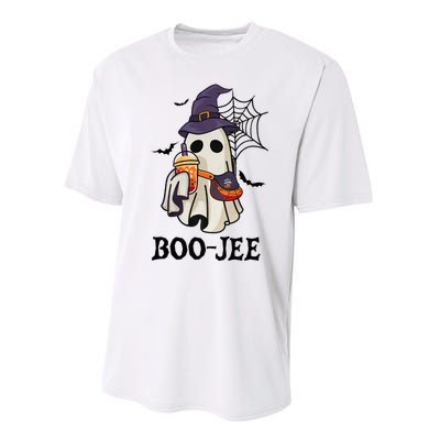 Boo Jee Halloween Spooky Season Cute Ghost Boujee Boogee Performance Sprint T-Shirt