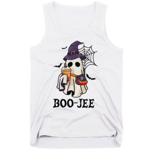 Boo Jee Halloween Spooky Season Cute Ghost Boujee Boogee Tank Top