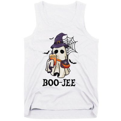 Boo Jee Halloween Spooky Season Cute Ghost Boujee Boogee Tank Top