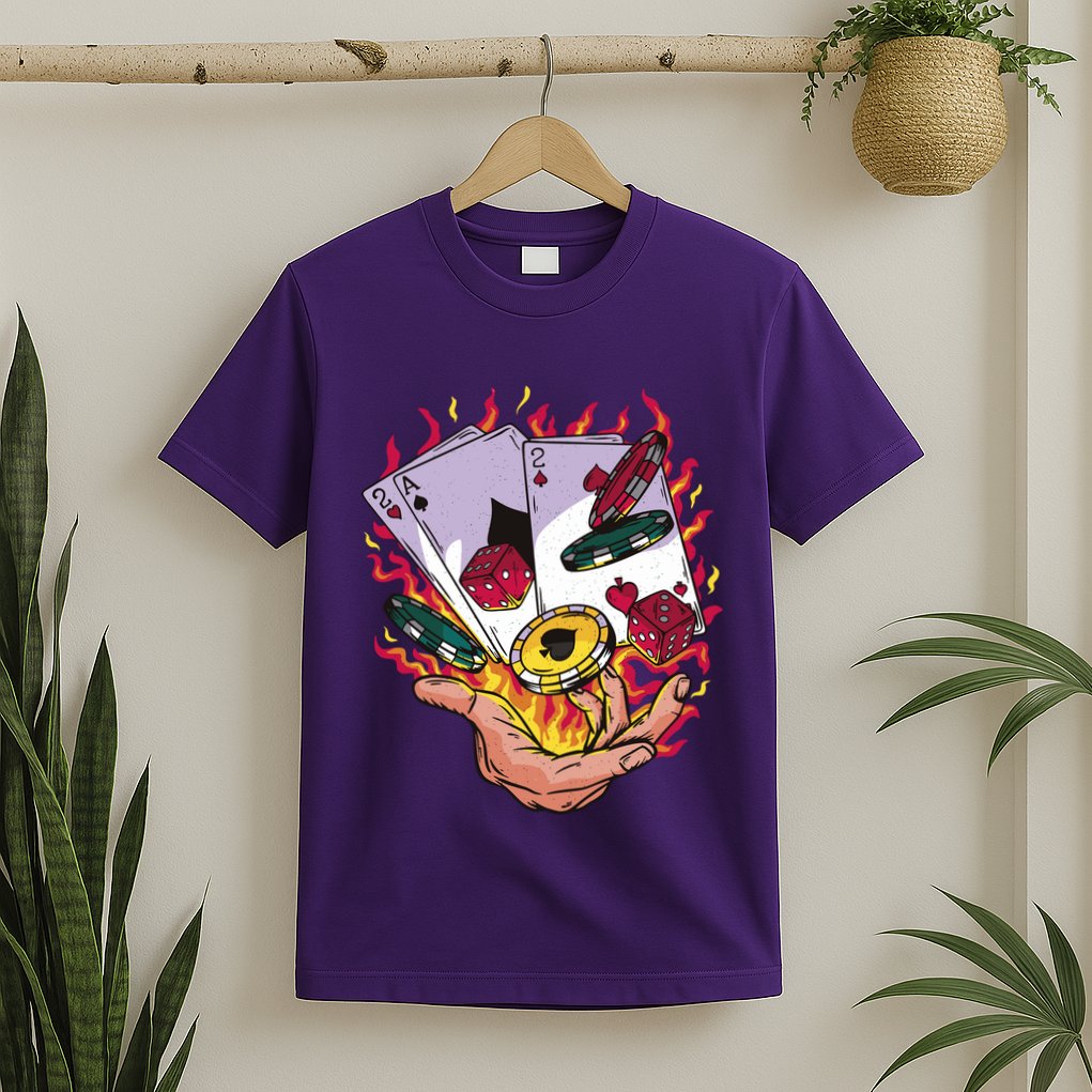 Black Jack Hand Poker T-Shirt