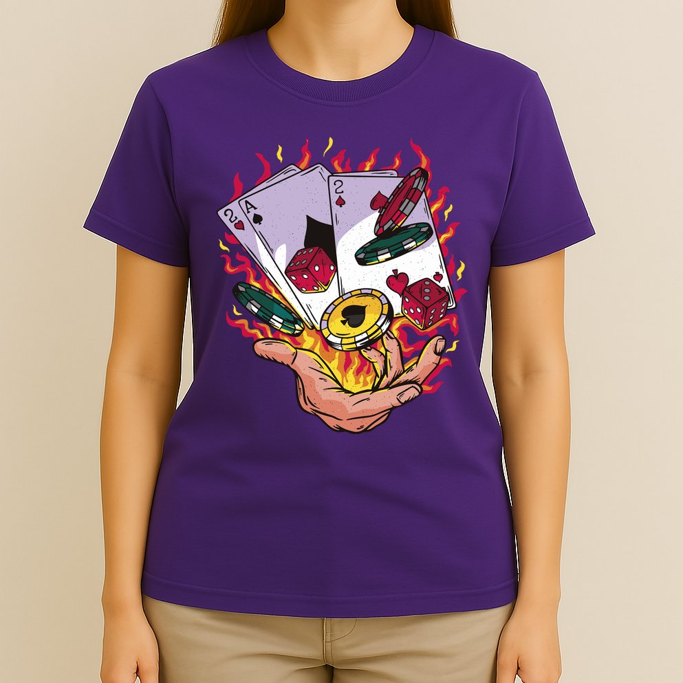 Black Jack Hand Poker T-Shirt