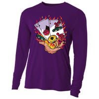 Black Jack Hand Poker Cooling Performance Long Sleeve Crew