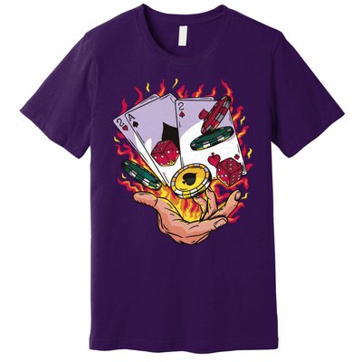 Black Jack Hand Poker Premium T-Shirt