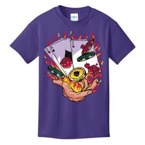 Black Jack Hand Poker Kids T-Shirt