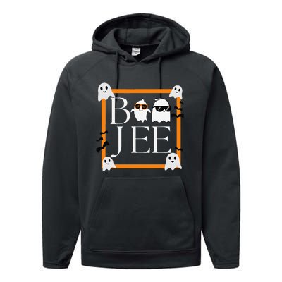 Boo Jee Halloween Ghost Performance Fleece Hoodie