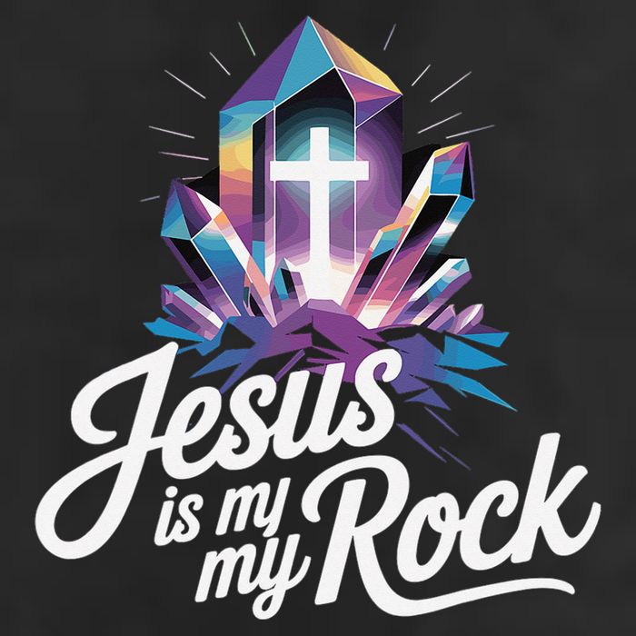 Biblical Jesus Is My Rock Christian Adult Drive Performance Visor