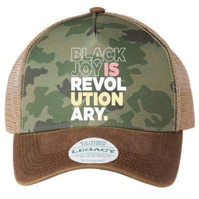 Black Joy Is Revol Ution Ary Legacy Tie Dye Trucker Hat