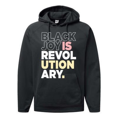 Black Joy Is Revol Ution Ary Performance Fleece Hoodie