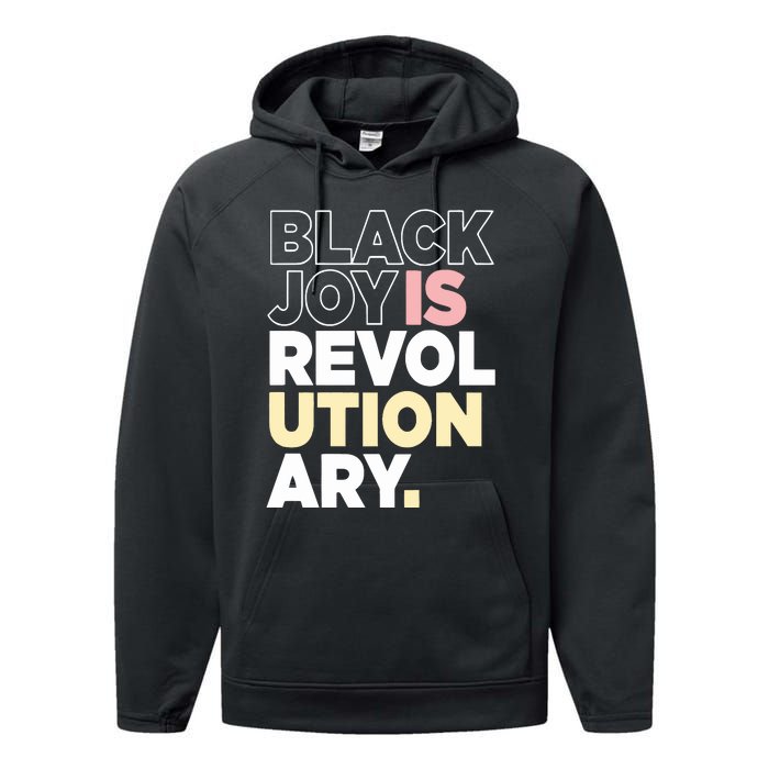 Black Joy Is Revol Ution Ary Performance Fleece Hoodie