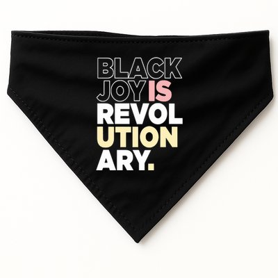 Black Joy Is Revol Ution Ary USA-Made Doggie Bandana