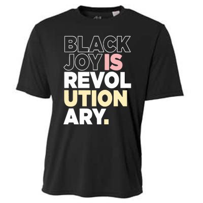 Black Joy Is Revol Ution Ary Cooling Performance Crew T-Shirt