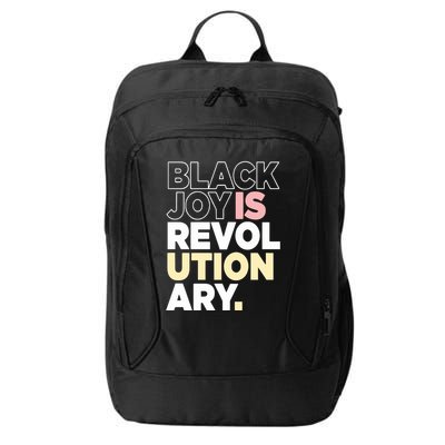 Black Joy Is Revol Ution Ary City Backpack