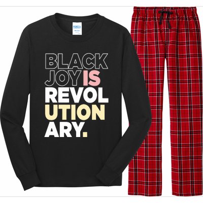 Black Joy Is Revol Ution Ary Long Sleeve Pajama Set