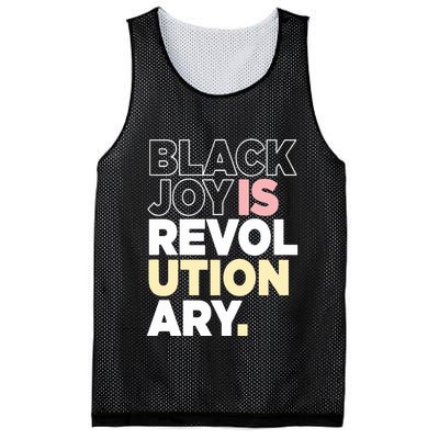 Black Joy Is Revol Ution Ary Mesh Reversible Basketball Jersey Tank