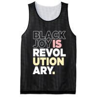 Black Joy Is Revol Ution Ary Mesh Reversible Basketball Jersey Tank