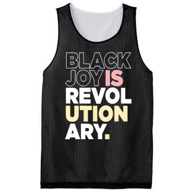 Black Joy Is Revol Ution Ary Mesh Reversible Basketball Jersey Tank