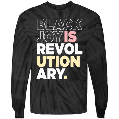 Black Joy Is Revol Ution Ary Tie-Dye Long Sleeve Shirt