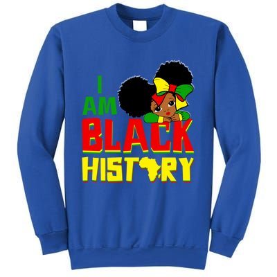 Black Juneteenth I Am Black History Education Freedom Gift Sweatshirt