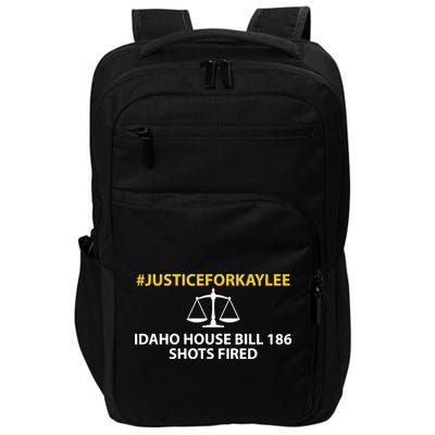 Bryankohberger #Justiceforkaylee Idaho House Bill 186 Shots Fired Impact Tech Backpack