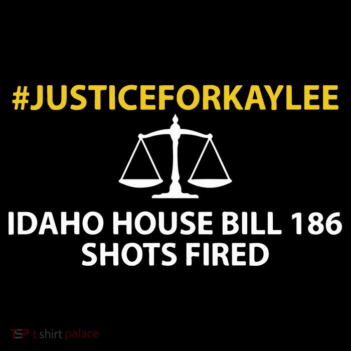 Bryankohberger #Justiceforkaylee Idaho House Bill 186 Shots Fired Flat Bill Trucker Hat