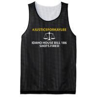 Bryankohberger #Justiceforkaylee Idaho House Bill 186 Shots Fired Mesh Reversible Basketball Jersey Tank